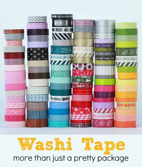 Washi Tape is more than just a pretty package. It can help keep your hem line straight. Easy sewing tip by The Sewing Loft #sewing #sewingtip
