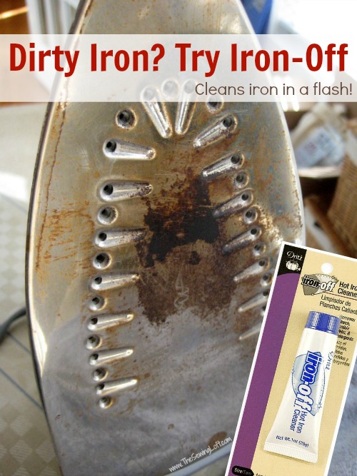 How to CLEAN dirty IRON with BURNED PLATE and how to REMOVE BLACK