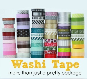 Washi Tape is more than just a pretty package. It can help keep your hem line straight. Easy sewing tip by The Sewing Loft #sewing #sewingtip