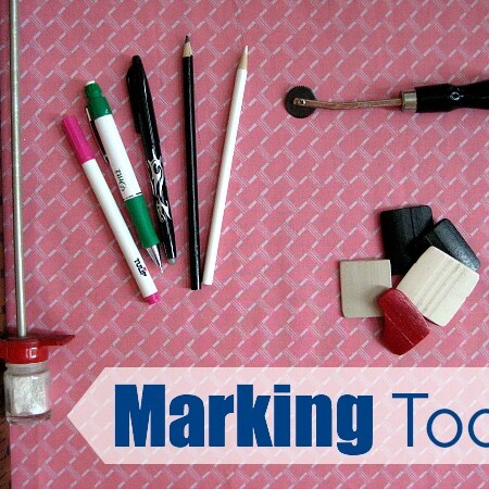 Different types of Marking Tools on The Sewing Loft