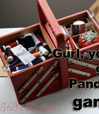 Pandora Gurl Artwork by Studio Mailbox on The Sewing Loft