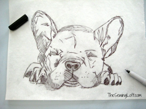 99+ Simple French Bulldog Face Drawing