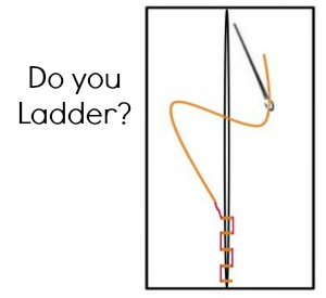 Tips and Tricks for Ladder Stitching. Learn the basics on The Sewing Loft
