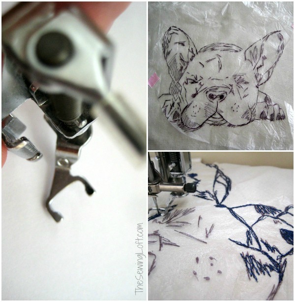 French Bulldog Pillow Project by The Sewing Loft
