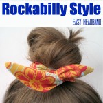 Rockabilly Headband Tutorial on The Sewing Loft