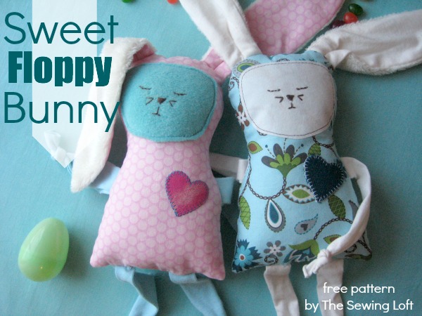 floppy bunny pattern | sewing projects for Spring