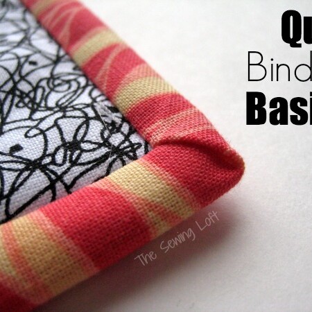 Quilt binding does not have to be stressful. Let's learn the basics at The Sewing Loft.