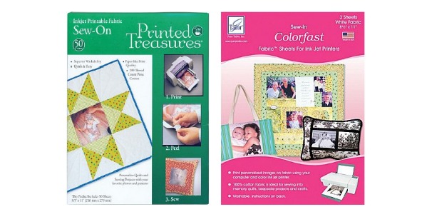 Buy Dritz Printed Treasures Inkjet Printable Fabric, Sew in, 50 Sheets  Online at desertcartINDIA