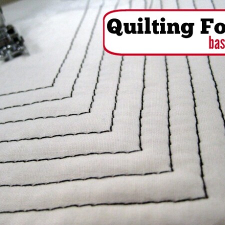Take your top stitching to the next level with a quilting foot. The Sewing Loft