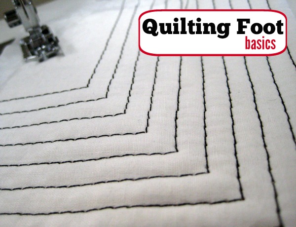 Quilting Foot or Patchwork Foot - The Sewing Loft