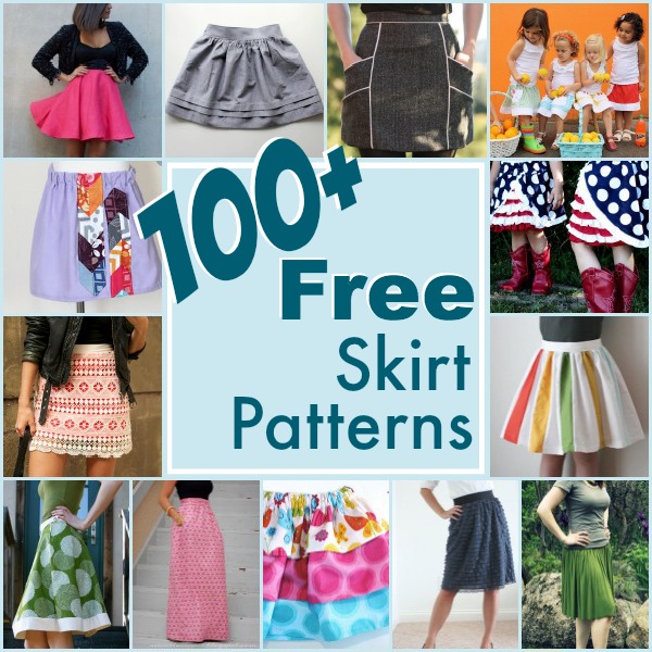 15+ Free Skirt Patterns To Sew For the Summer