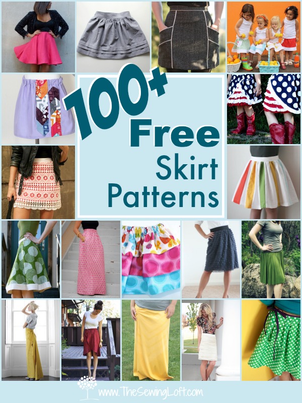100+ free skirt patterns. Easy sewing for any skill level. The Sewing Loft