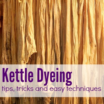 Breathe new life into fabric or yarn with Kettle Dyeing Learn tips and tricks during the fabric dyeing series on The Sewing Loft