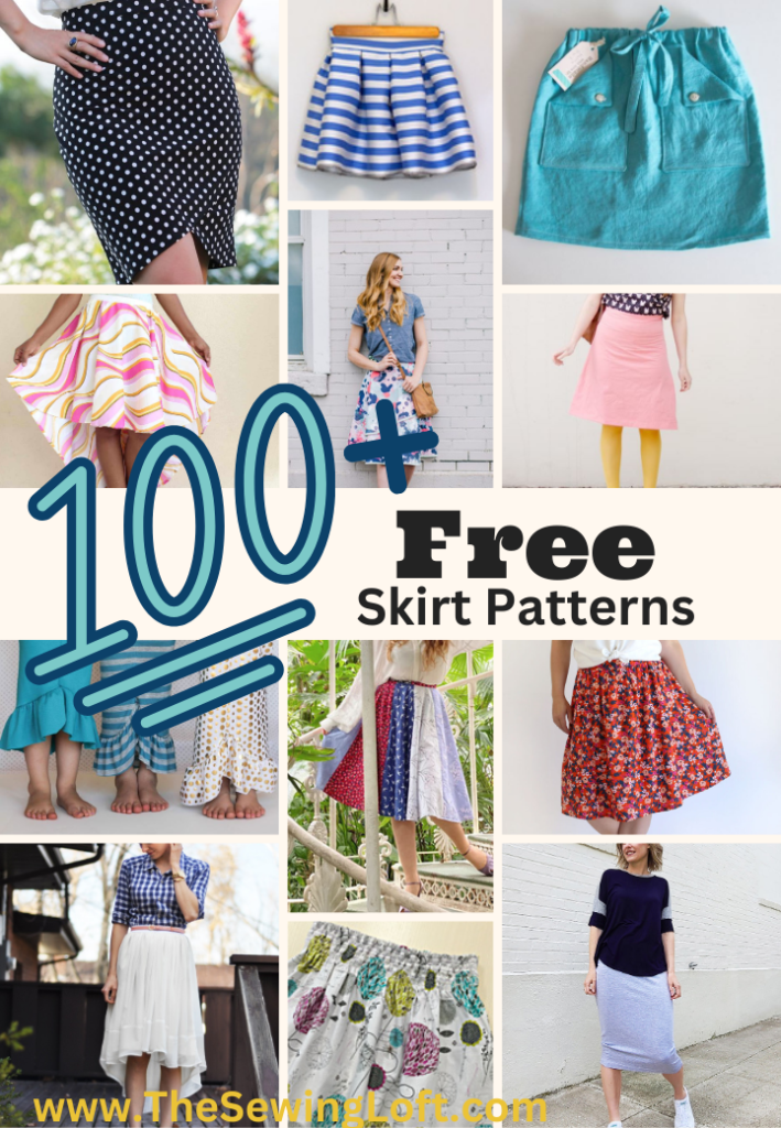 100+ free skirt patterns. Easy sewing for any skill level. The Sewing Loft