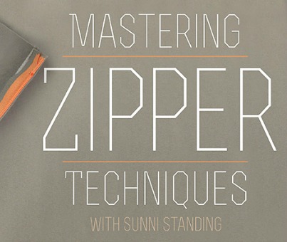 Learn how to master zipper techniques with this free class on Craftsy.