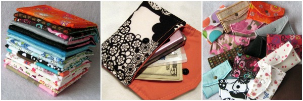 Mini wallets are easy to make and perfect for using up smaller scraps. This free pattern template explores adding personal touches and details.