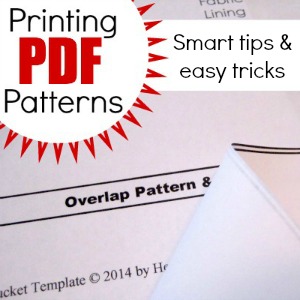 Learn how to assemble printed pdf patterns. The Sewing Loft