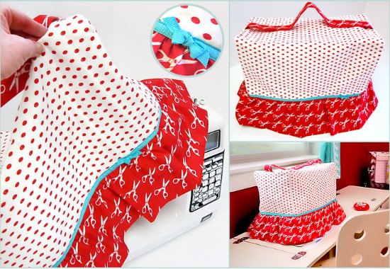 Easy Sewing Machine Covers to keep your machine clean. 