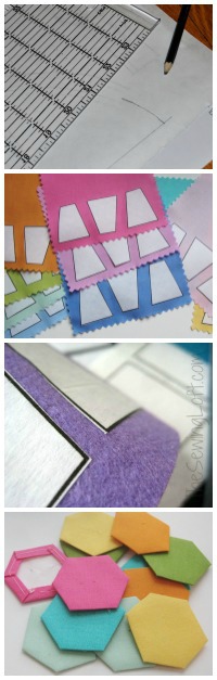 Learn how to use freezer paper in sewing.  The Sewing Loft