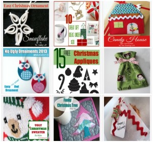 So many different free and easy projects for Christmas. 