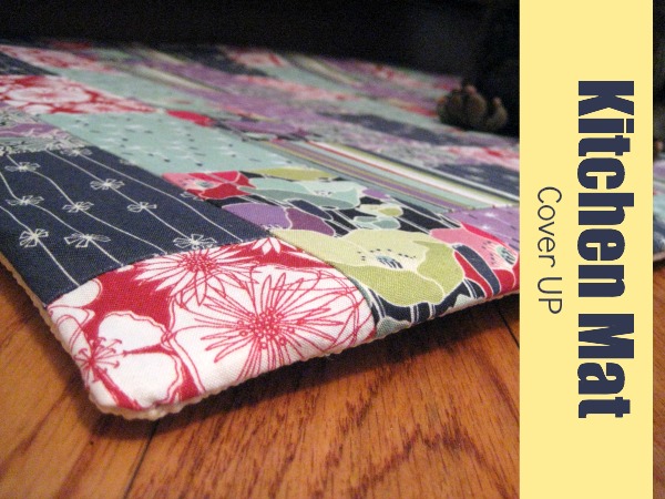 Kitchen Mat Cover Up Tutorial - The Sewing Loft