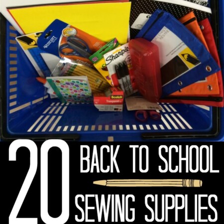 Back to school is the perfect time to stock up on sewing supplies. Print out this easy shopping list for your next trip. The Sewing Loft