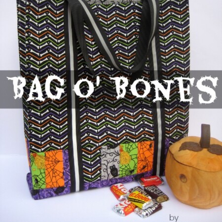 Halloween Tote Bag Pattern by The Sewing Loft