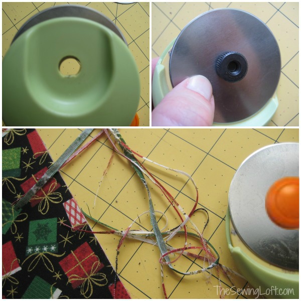 Replace your rotary blade in just a few easy steps.  The Sewing Loft