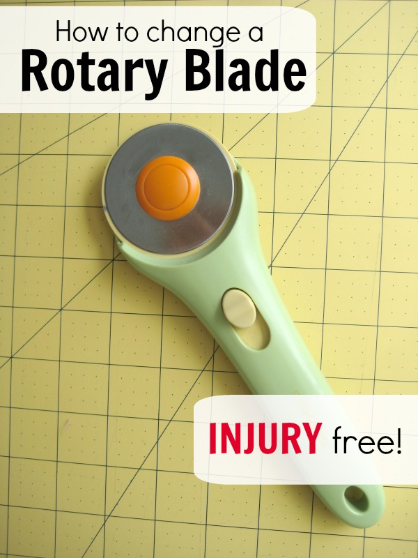 Changing the Blade on Your Rotary Cutter - EyeLoveKnots