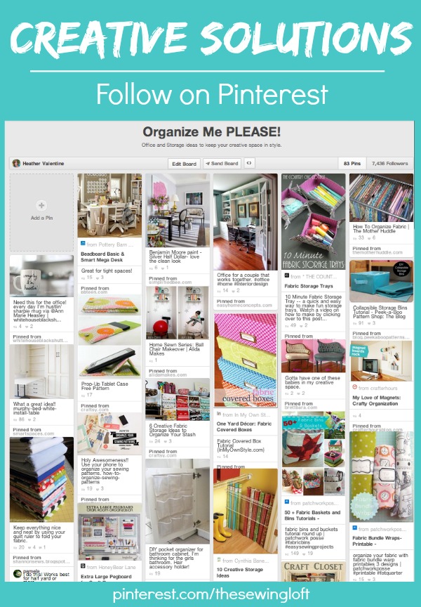 This board is jam packed with some of the most creative storage solutions I have found.  Be sure to follow along. 