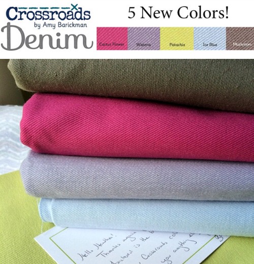 Crossroads Denim Fabric 