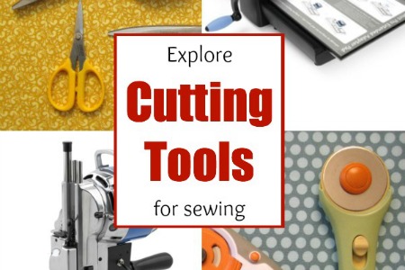 Cutting tools are essential in sewing. Explore the different types. The Sewing Loft #sewing #sewingtools