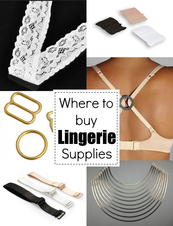 Advice, Resources and Supplies for Starting To Sew Lingerie