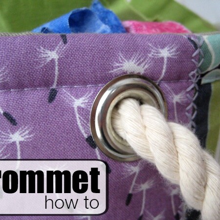 Learn how to install a grommet. The Sewing Loft