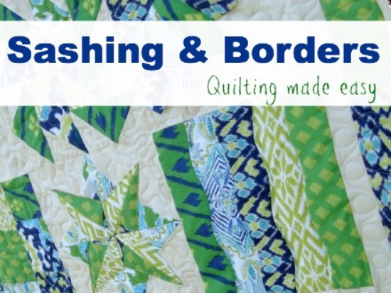 ashing and Borders made easy The Sewing Loft