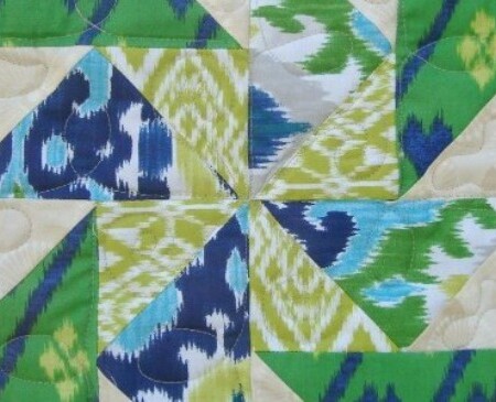 Learn how to make flying geese with ease. The Sewing Loft