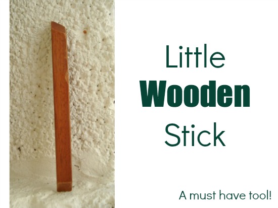 This little wooden stick can work magic in the sewing room! The Sewing Loft