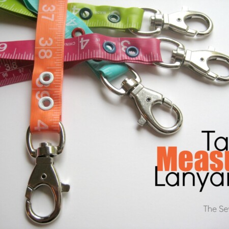 Tape Measure Lanyard | The Sewing Loft