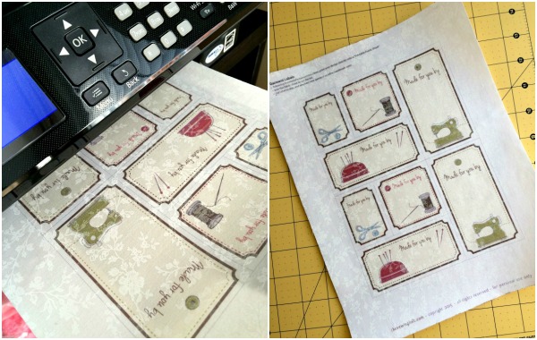 Learn how to print on fabric from your home computer. It is easier than you think. The Sewing Loft