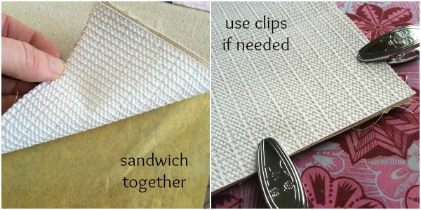 Use shelf paper to create a sewing mat. The Sewing Loft