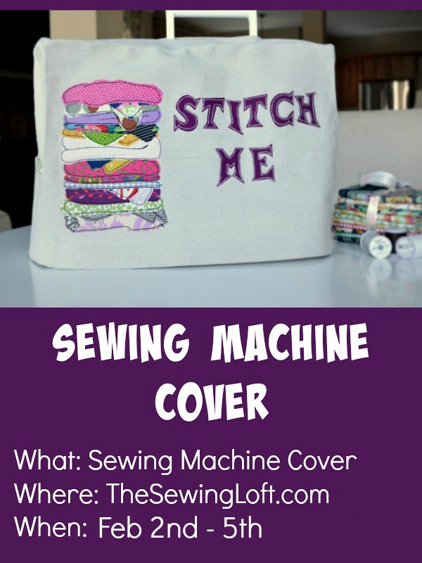 Sewing Machine Cover Sew Along | The Sewing Loft