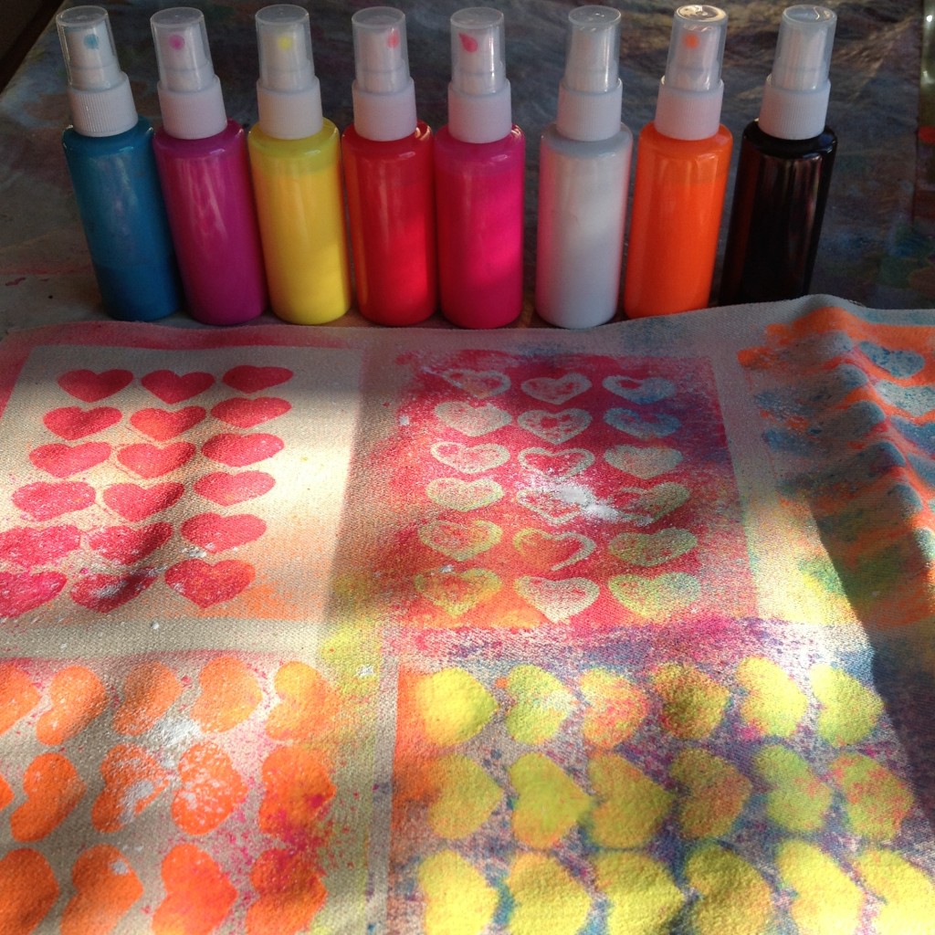 fabric spray paint