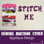 Stand up against the naked sewing machine! Join us next week and create this sewing machine cover. The Sewing Loft