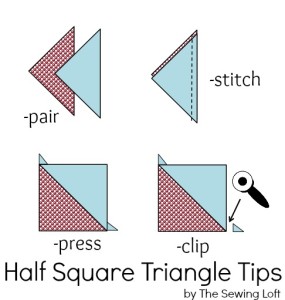 Half Square Triangles | Quilting Basics - The Sewing Loft