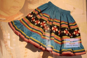 Miccosukee patchwork skirt