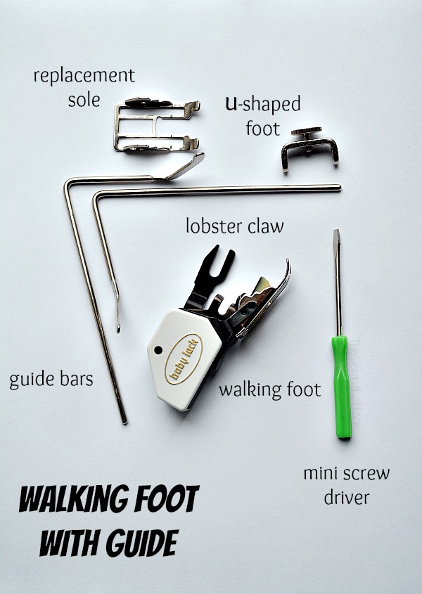 How to use a walking foot