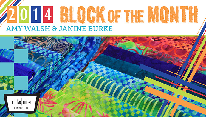 2014 Block of the Month Free Craftsy Class is one of many Free on line sewing classes at Craftsy 