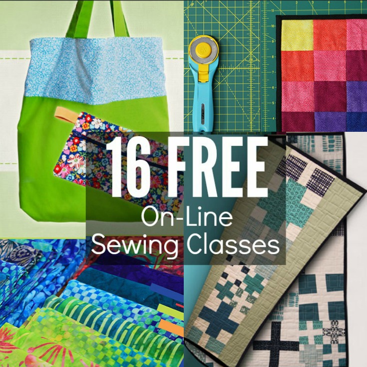 Learn a new skill with these 16 free online sewing classes.