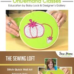Learn how to make this pincushion applique wall art in this free video class with Heather from The Sewing Loft.