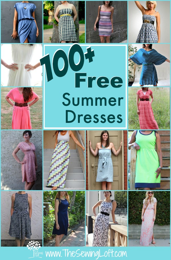 100+ Easy Summer Dresses | Round Up - The Sewing Loft